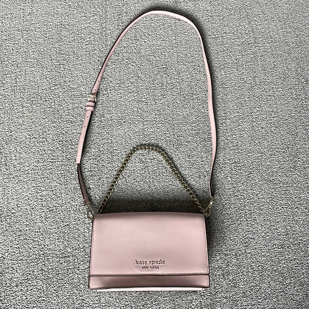 Light Pink Kate Spade Crossbody Bag